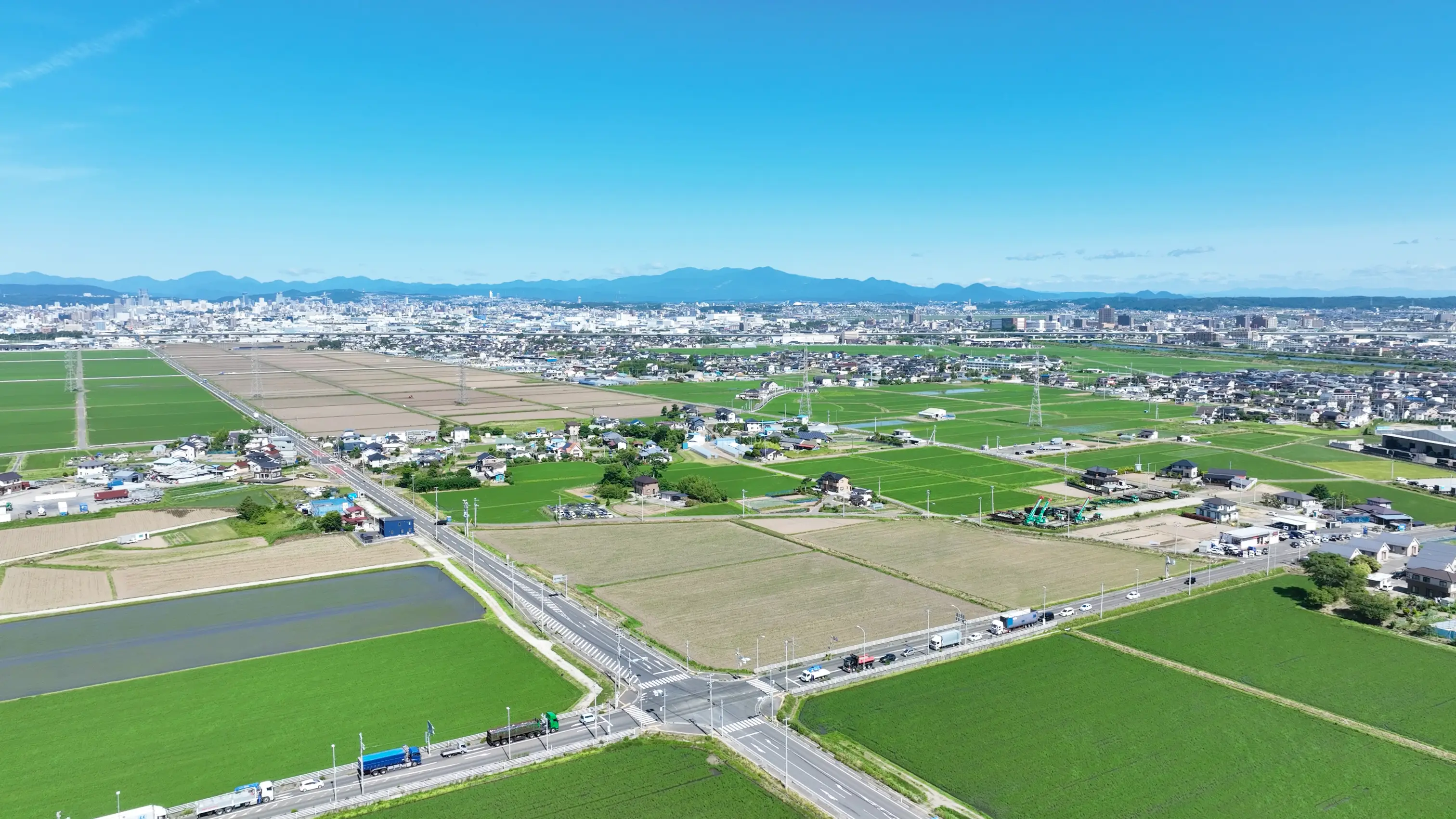 上空からの風景