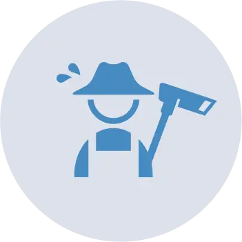 Clip art of farmer